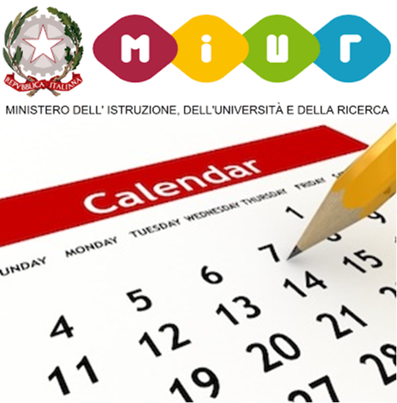 Calendario scolastico 2018-2019