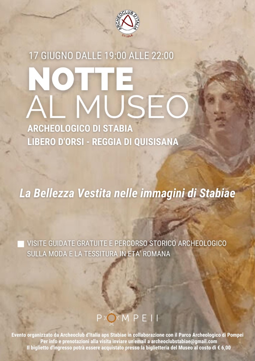 17 GIUGNO 2022- NOTTE AL MUSEO